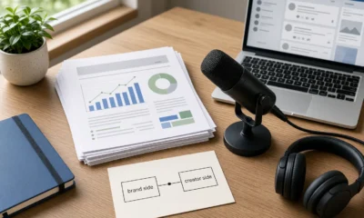 Astute B2B new media platform dual AI creator partnerships launch
