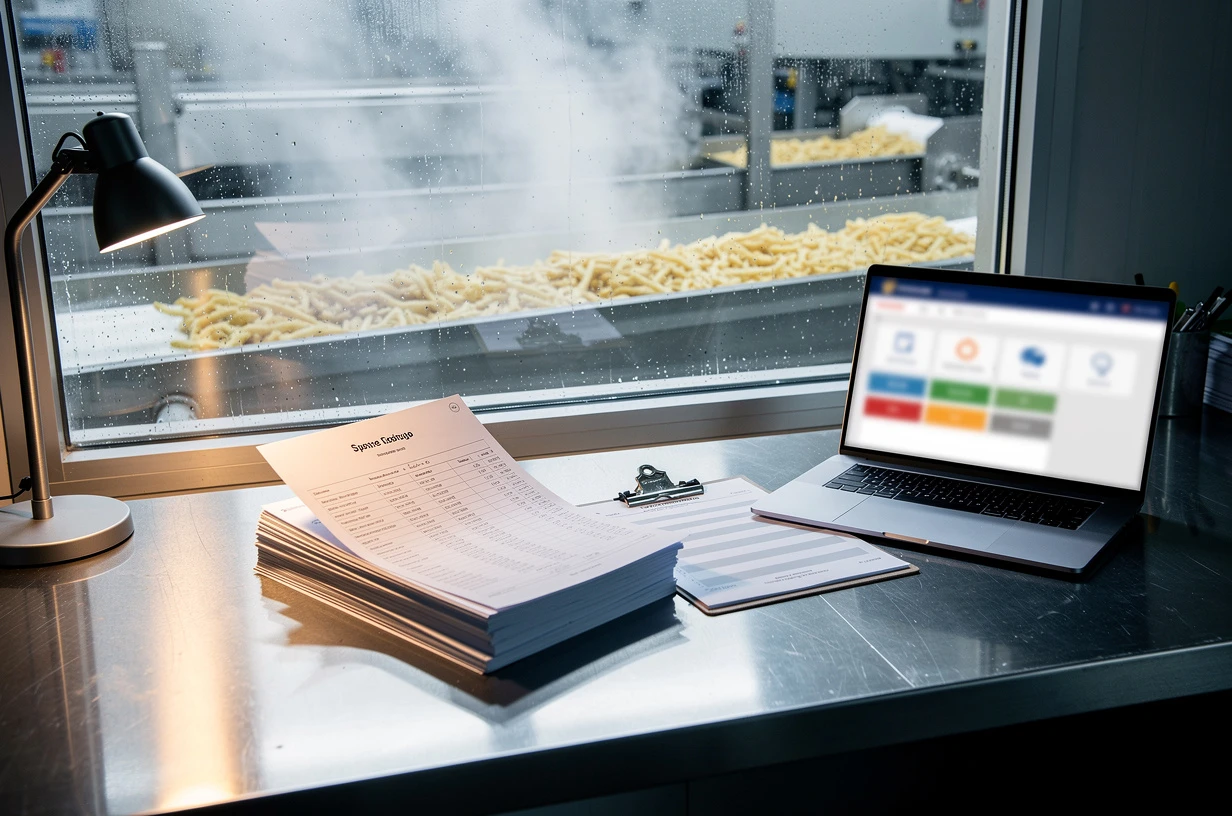 Backbone AI food quality compliance funding Belgium processors