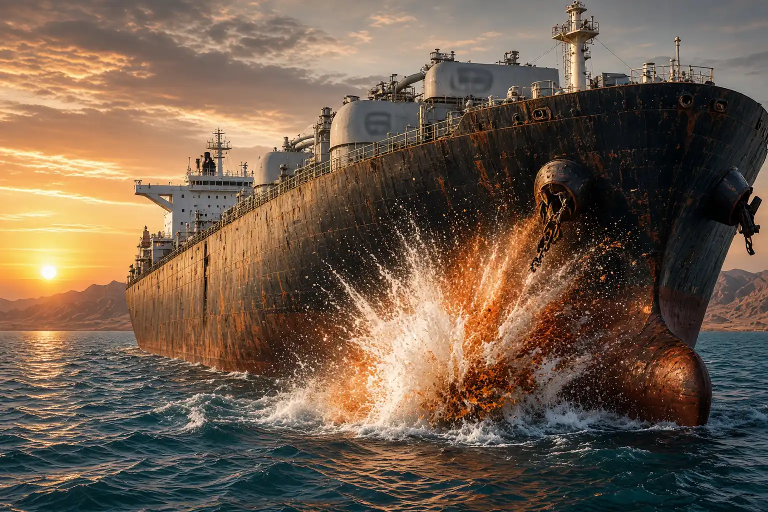 bitcoin price drop after larak island oil shock