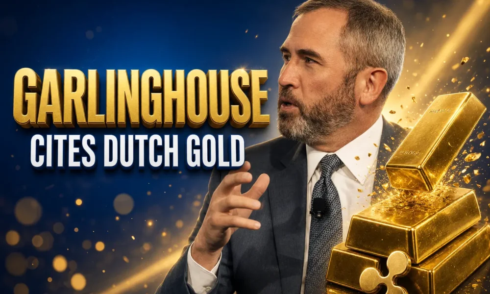 Brad Garlinghouse Dutch gold crypto central banks