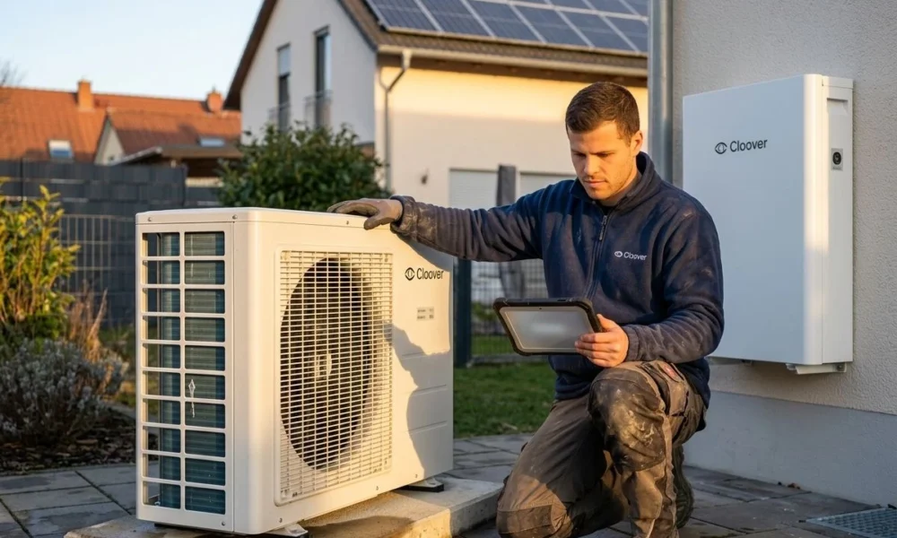 Cloover profitable installer solar heat pump platform Europe