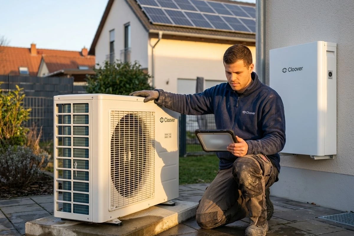 Cloover profitable installer solar heat pump platform Europe