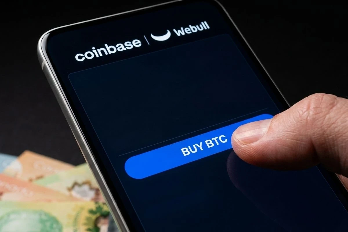 Coinbase Webull Canada crypto-as-a-service partnership