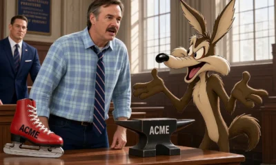 Coyote vs Acme Will Forte Wile E courtroom hybrid 2026