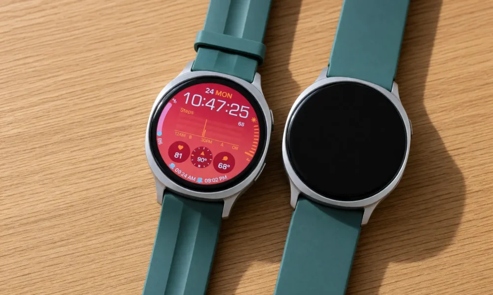 Galaxy Watch 9 background firmware first patch still running