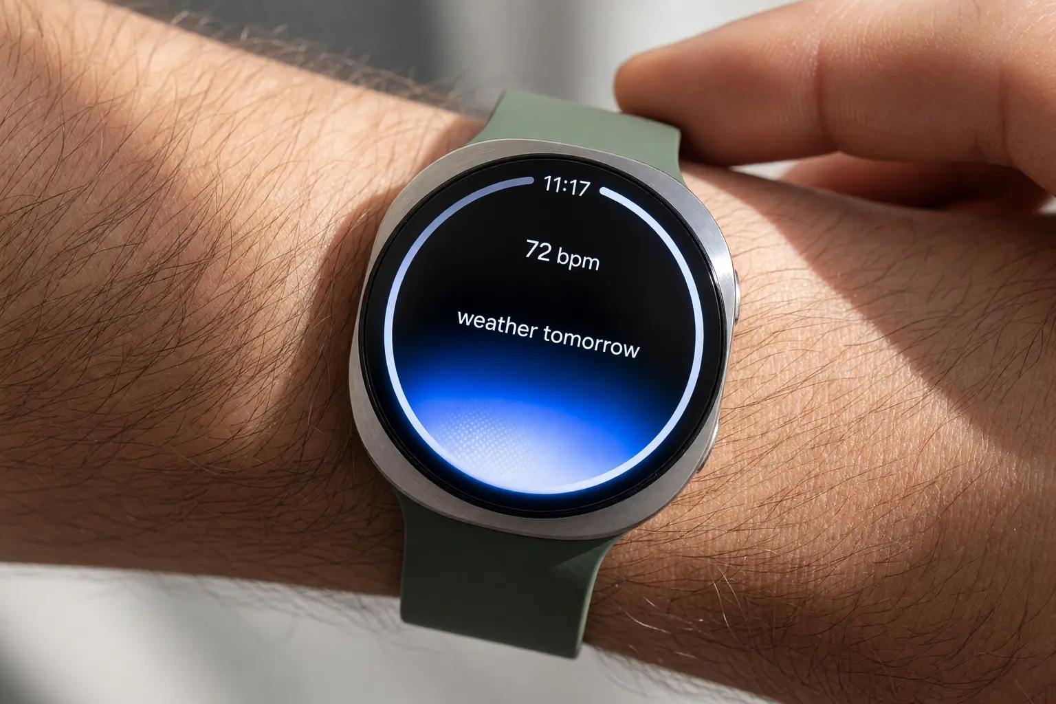 Galaxy Watch 9 seamless software update on wrist