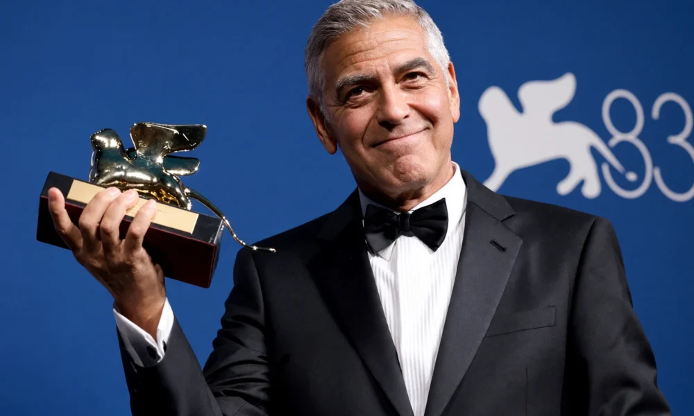 George Clooney Golden Lion Venice defends Ruffalo speech