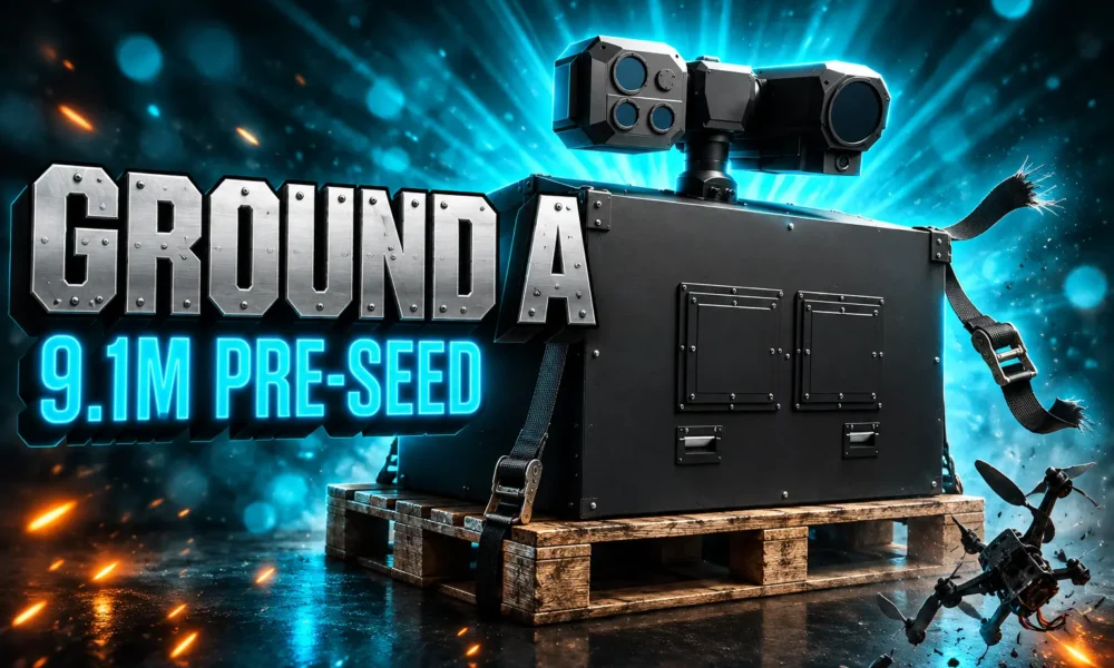 Ground A GA 1000 pallet laser counter-drone raise