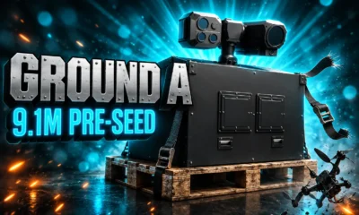 Ground A GA 1000 pallet laser counter-drone raise