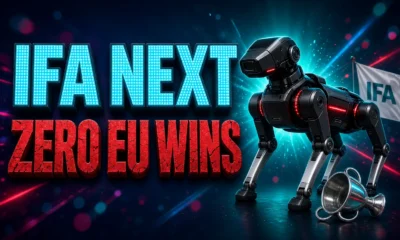 IFA 2026 European startups missed emerging tech awards