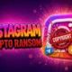 Instagram fake copyright strike crypto ransom scam
