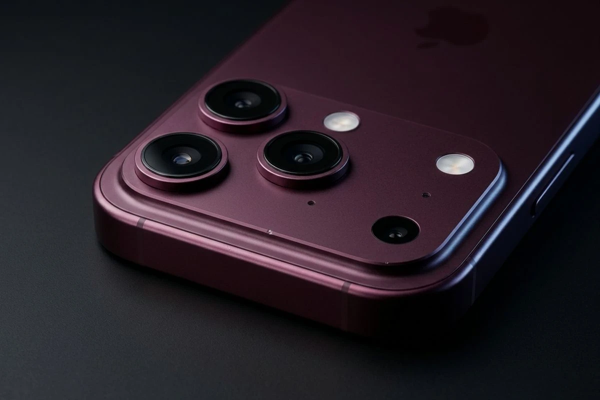 iPhone 18 Pro Dark Cherry color lineup leak