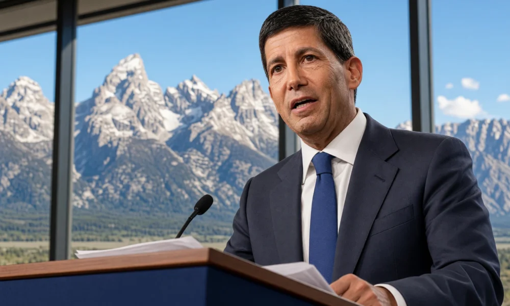 Kevin Warsh Jackson Hole speech inflation warning rate hike