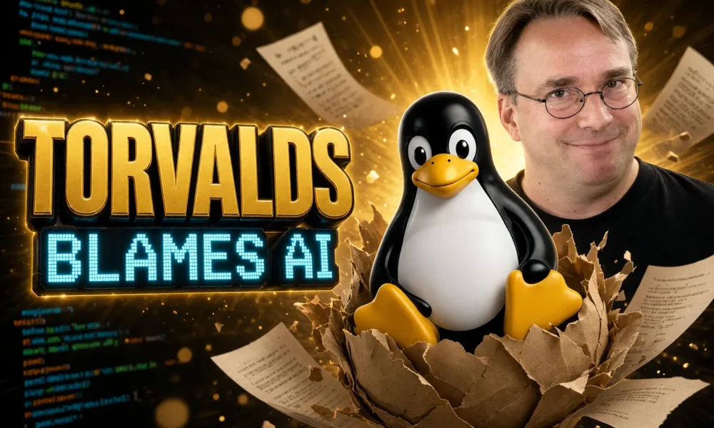 Linux 7.3-rc2 Torvalds blames AI full fat