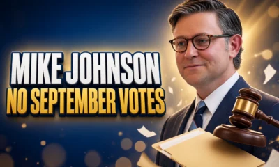 Mike Johnson cancels House September votes CLARITY Act