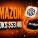 OpenAI Anthropic IPO filings Amazon $53.4 billion gain