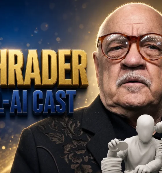 Paul Schrader generates AI actors Three Guns at Dawn