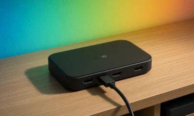 Philips Hue Play HDMI sync box 4K bridgeless TV