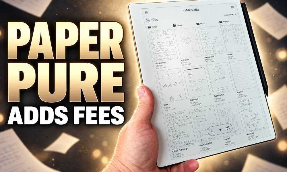 reMarkable Paper Pure e-ink notes tablet price