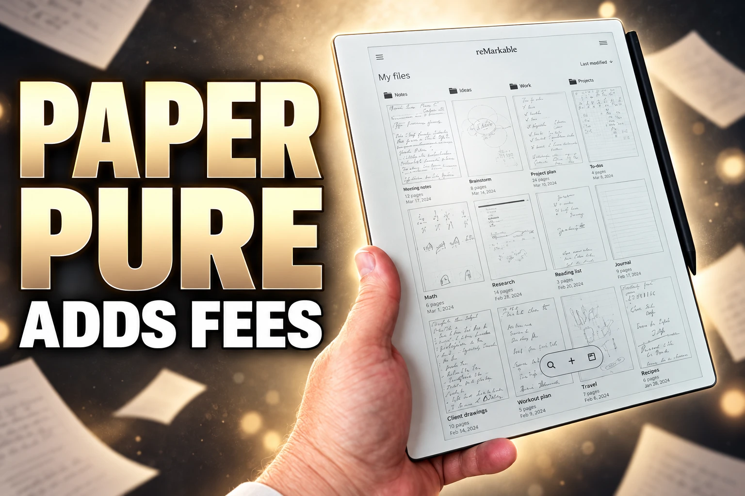 reMarkable Paper Pure e-ink notes tablet price