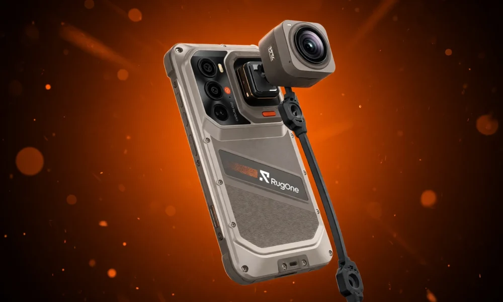 RugOne Xsnap 7 Pro detachable 39 gram action camera Kickstarter