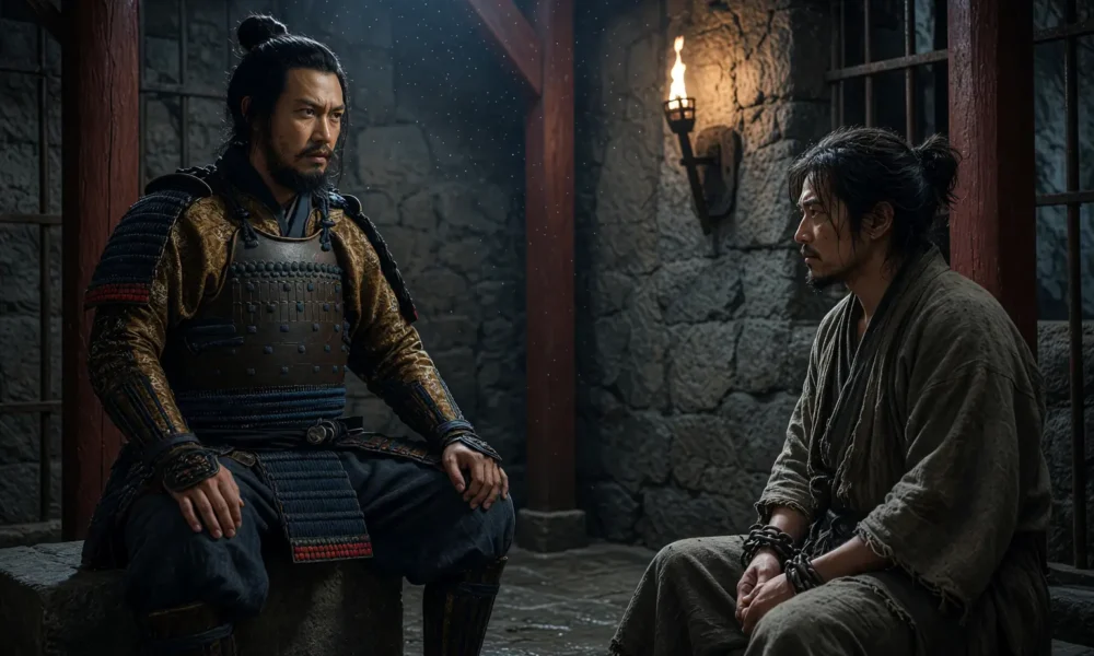 Samurai and the Prisoner Kurosawa dungeon castle mystery