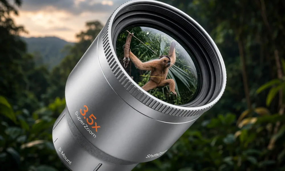 ShiftCam 3.5x SuperZoom 350mm iPhone 17 Pro lens