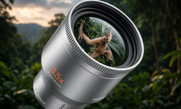 ShiftCam 3.5x SuperZoom 350mm iPhone 17 Pro lens
