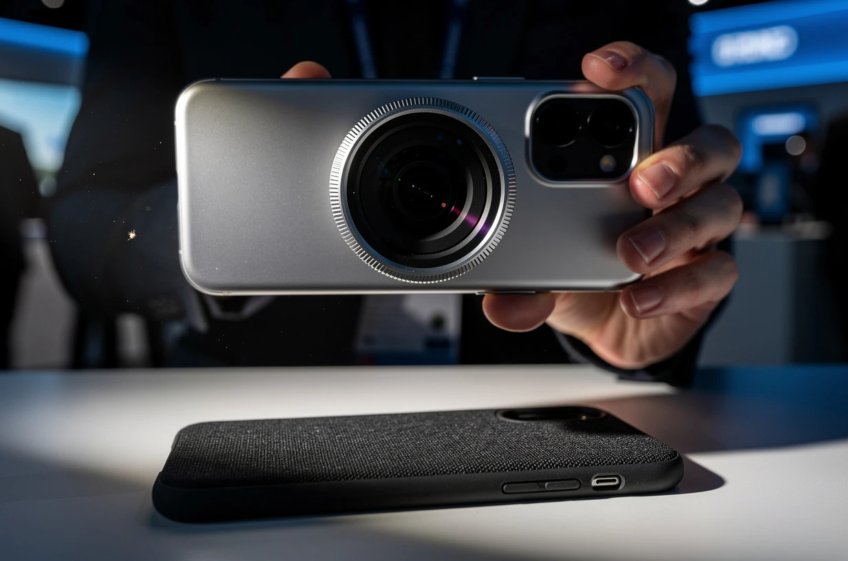 ShiftCam X.Series SuperZoom lens on smartphone periscope