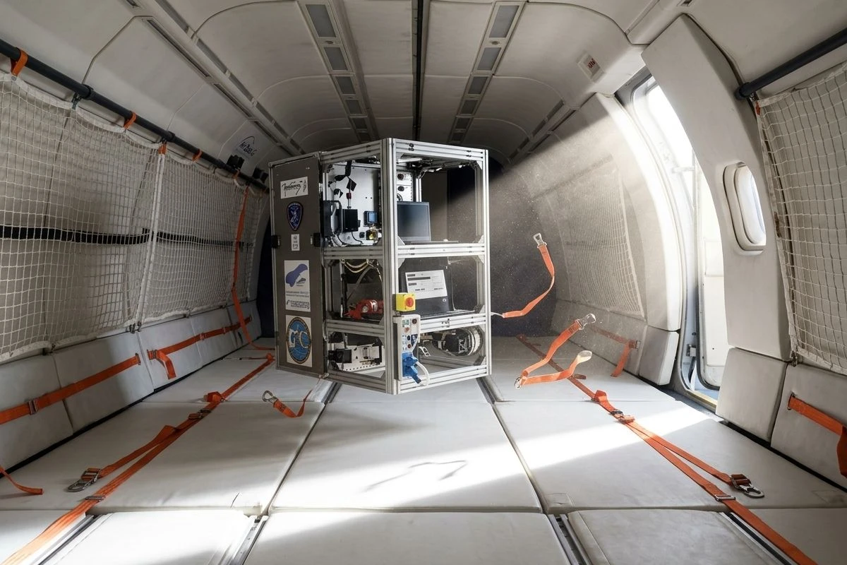Space Cargo Unlimited Novespace parabolic flight investment