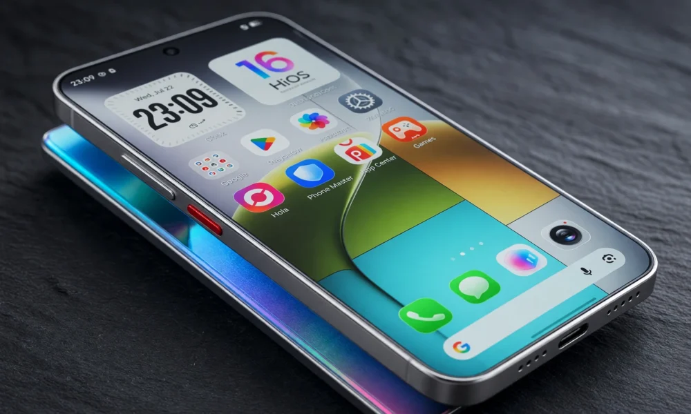 TECNO 0mm bezelless concept phone IFA Berlin rim