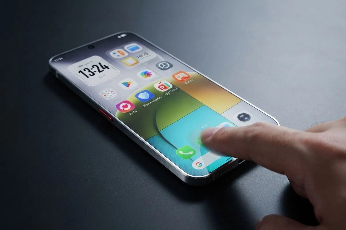 TECNO 0mm bezelless concept phone raised metal frame