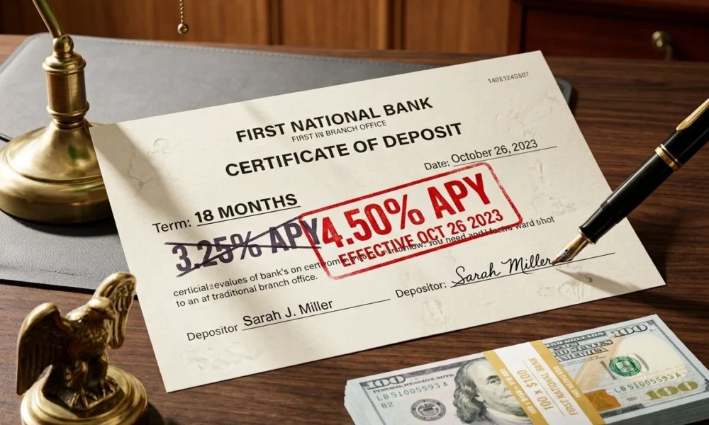 top CD rates rising at online banks this week