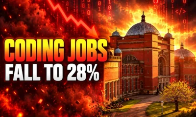 UK computer science graduates coding jobs fall to 28 percent