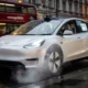 Wayve Uber London autonomous ride with safety driver