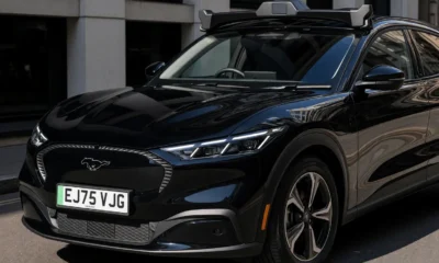 Wayve Uber Mustang Mach-E supervised autonomous London rides