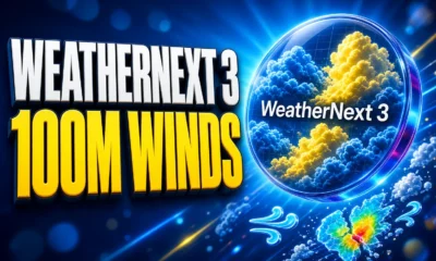 WeatherNext 3 100 meter winds in Google Search