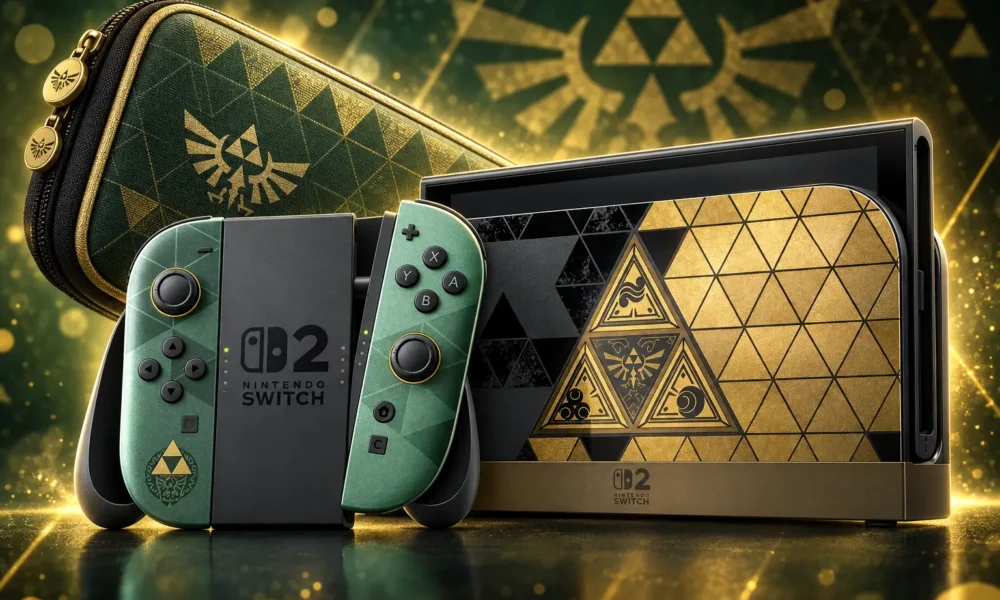 Zelda 40th anniversary Switch 2 limited edition console