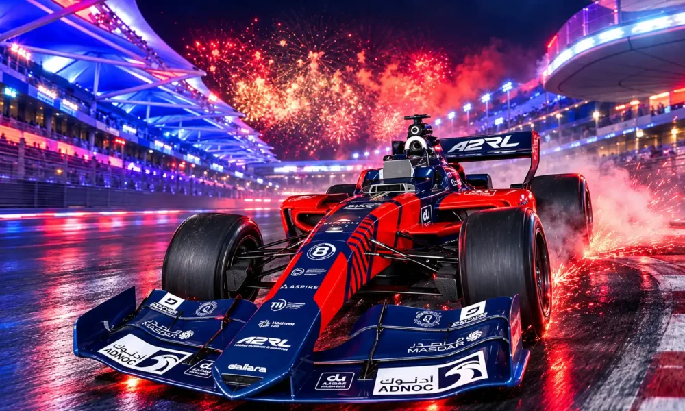 TUM wins A2RL six-car Yas Marina final