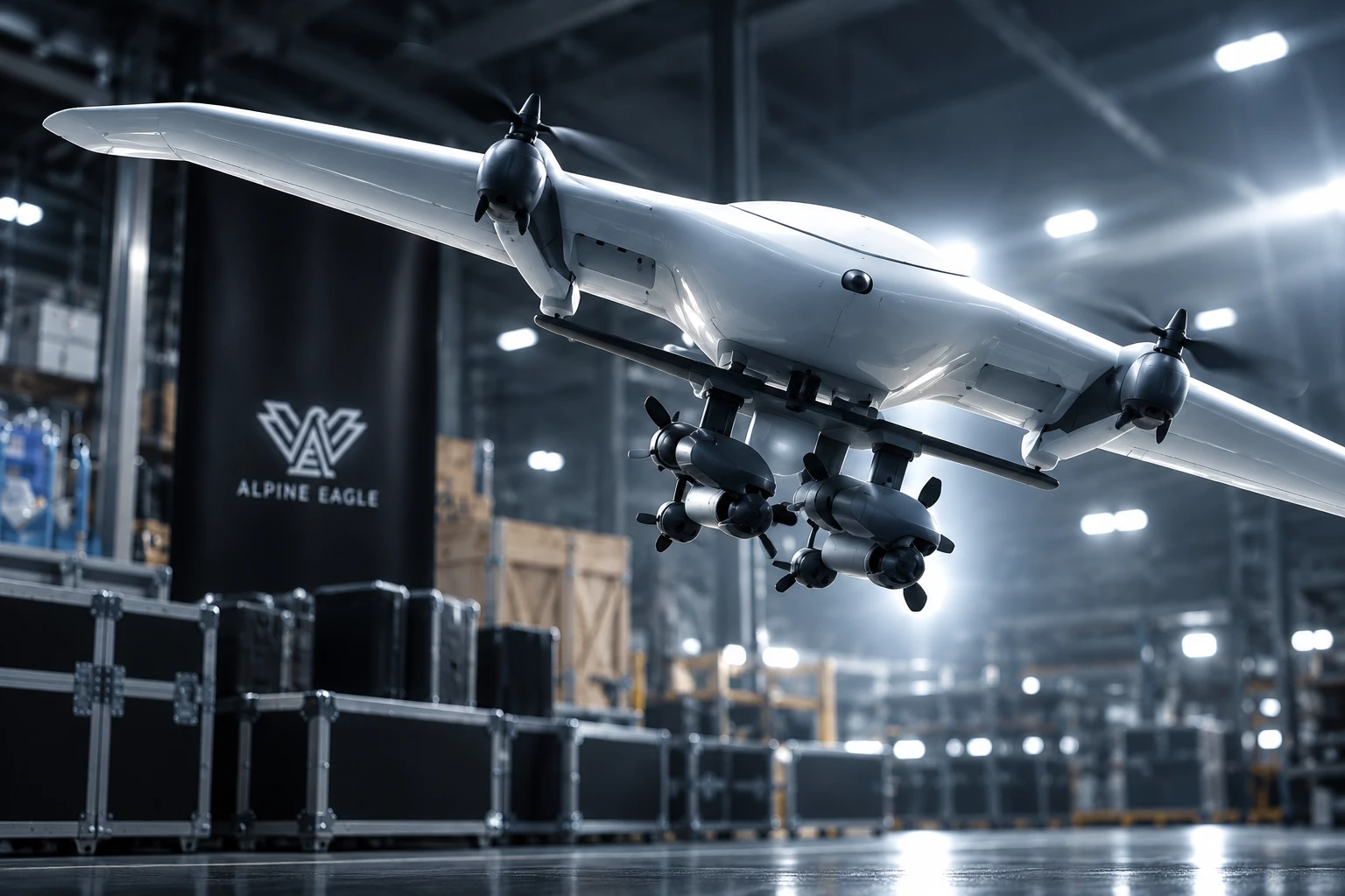 Alpine Eagle Sentinel counter-drone production scale Europe