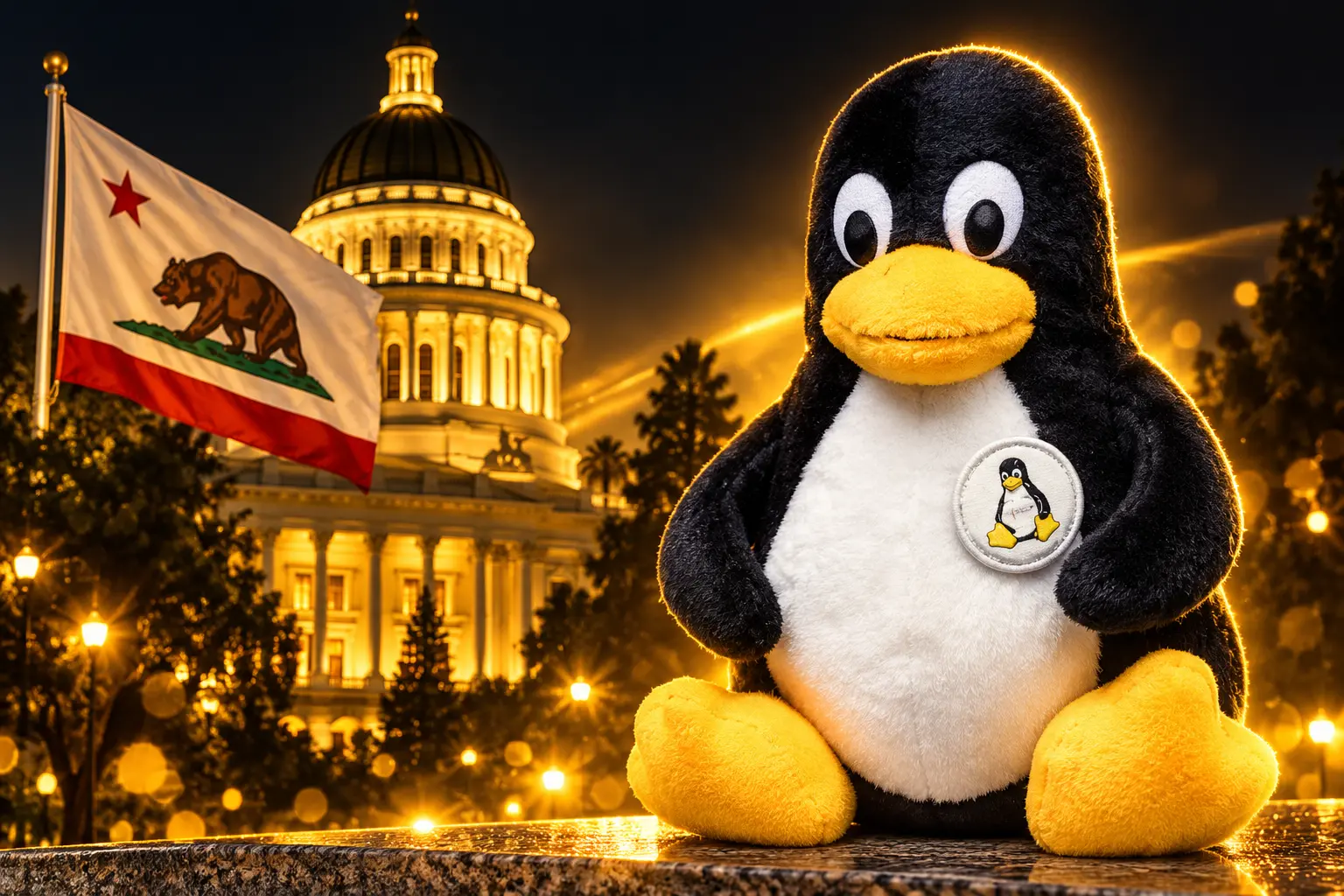 California AB 1856 Linux open source age check exemption