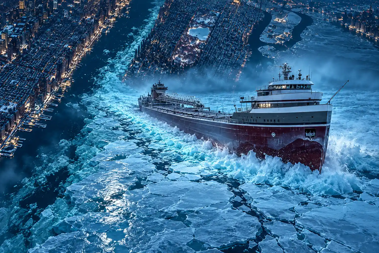 Coast Guard icebreakers kept heating oil moving after Fern