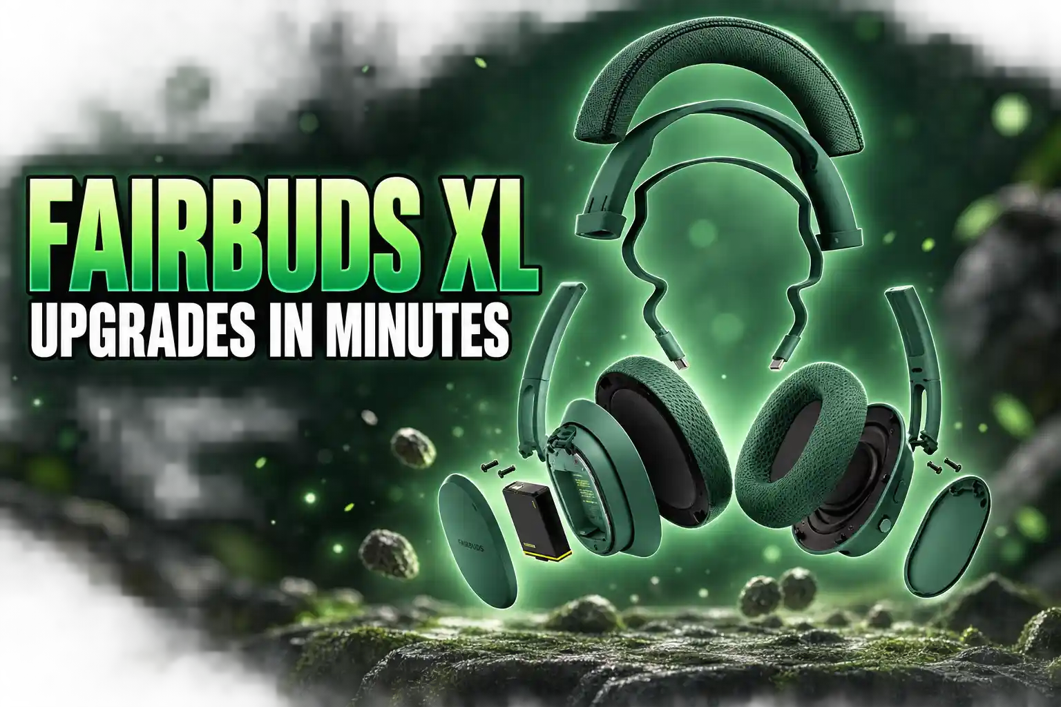 Fairbuds XL upgrades 2023 headphones in minutes