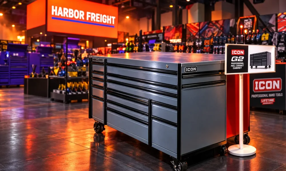 Harbor Freight ICON roll cab SEMA 2027 wait