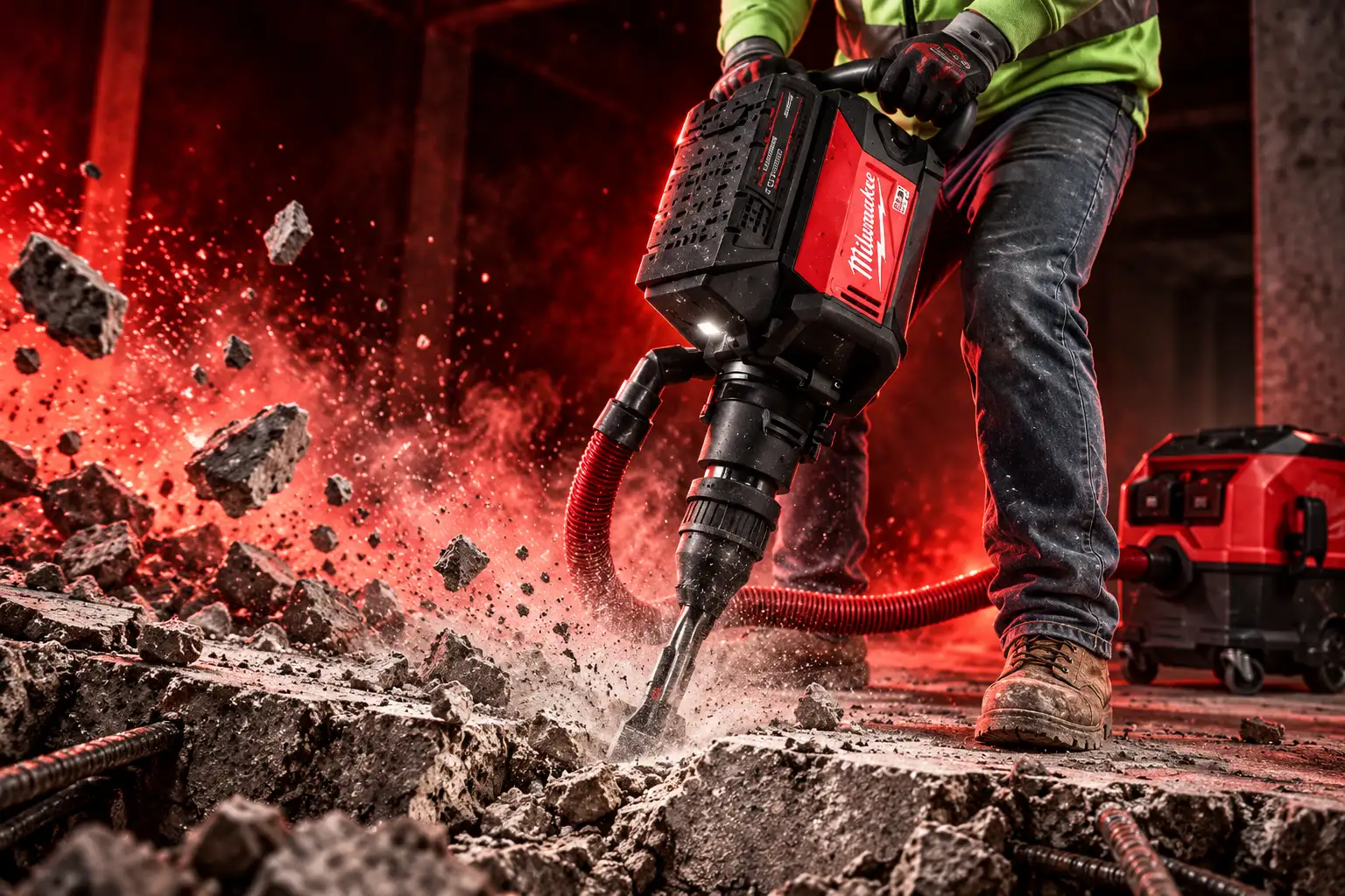 Milwaukee MX Fuel 27 lb SDS Max demolition hammer price