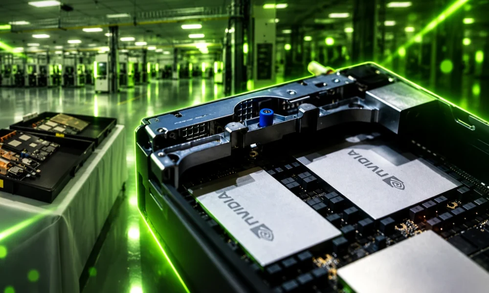NVIDIA GB300 boards at Wistron Fort Worth plant