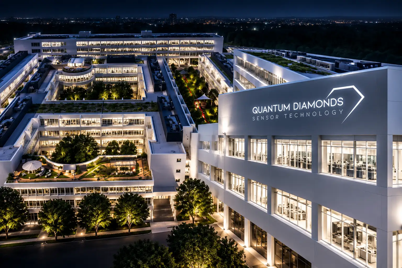 QuantumDiamonds QDm.1 Munich quantum chip inspection hall