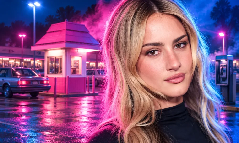 Grace Van Patten Rubber Hut Warwick wrap 2026