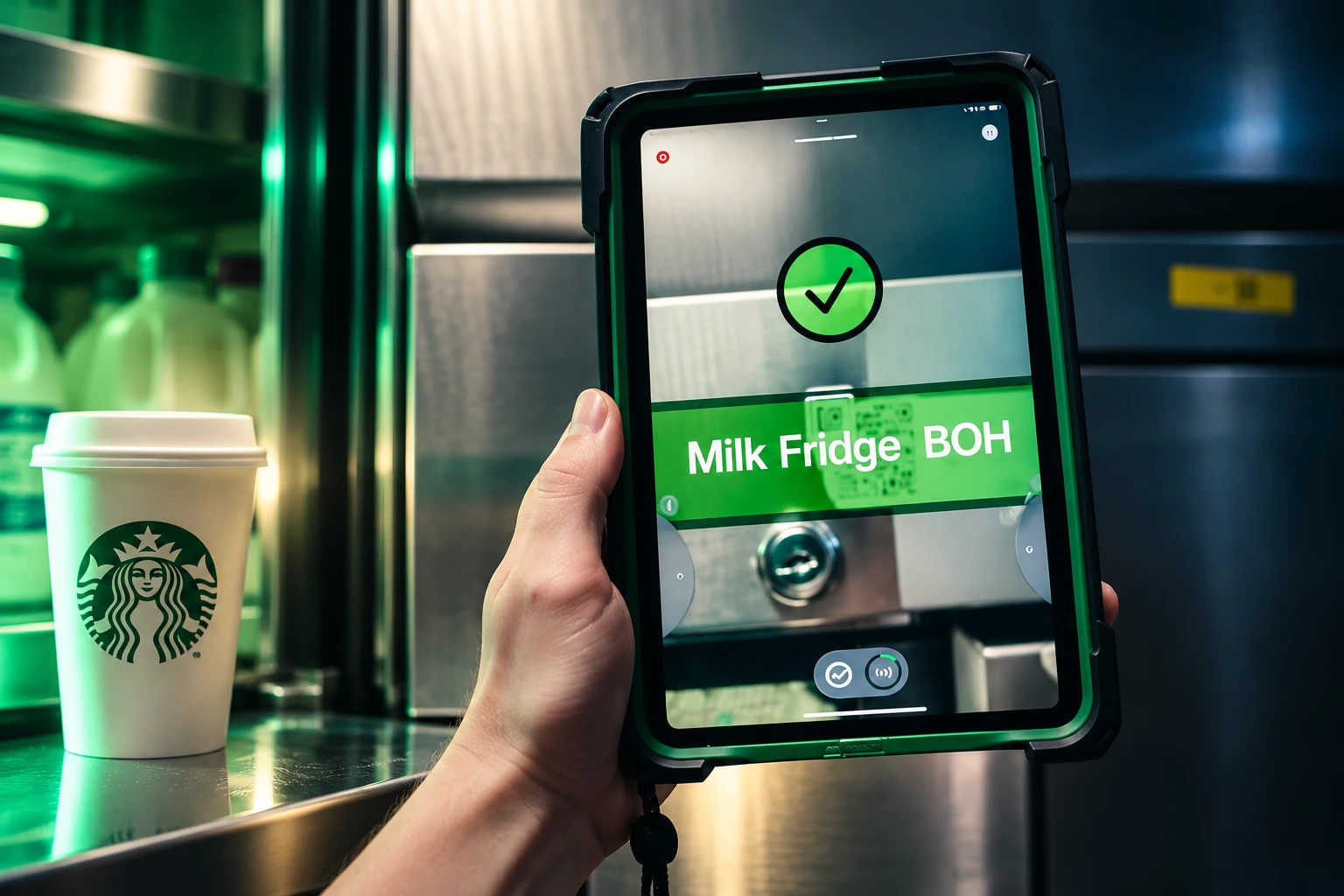 Starbucks AI inventory tool retired milk counting