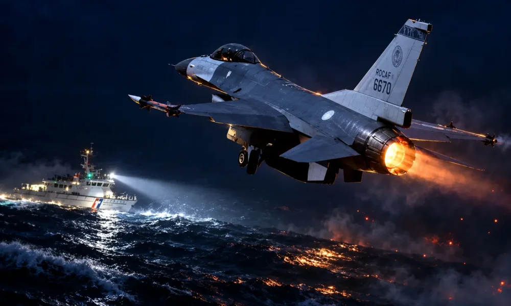 Hsin Po-yi F-16 missing off Hualien